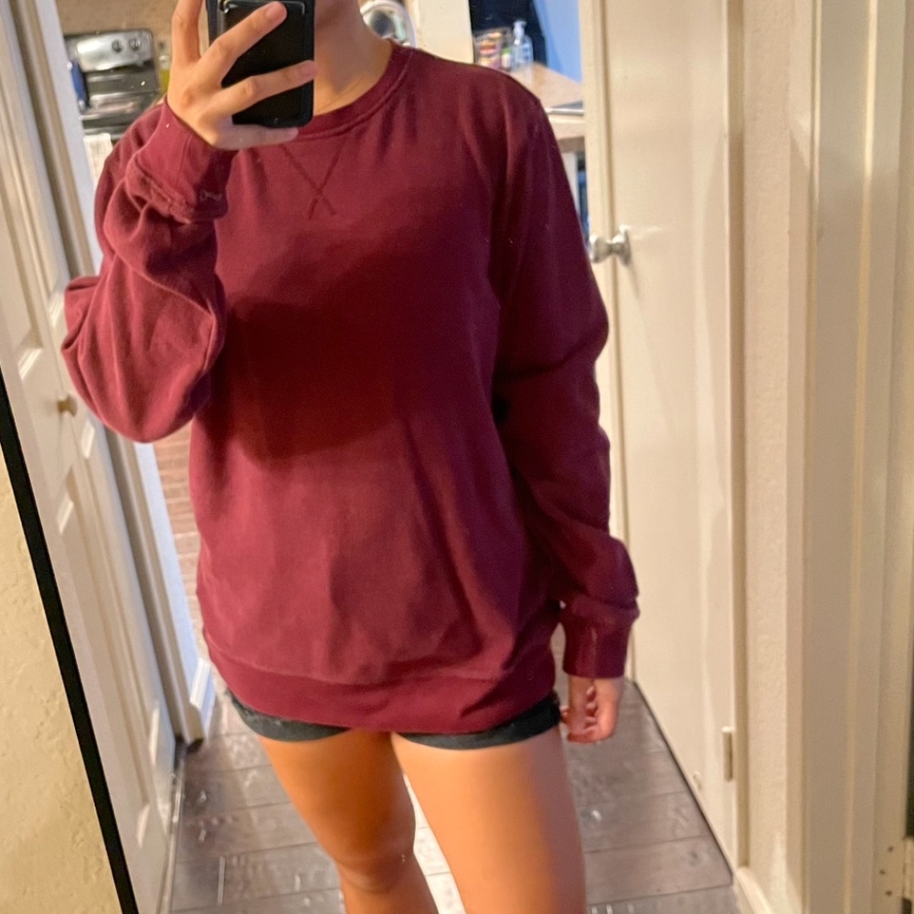 H&M Maroon Sweatshirt